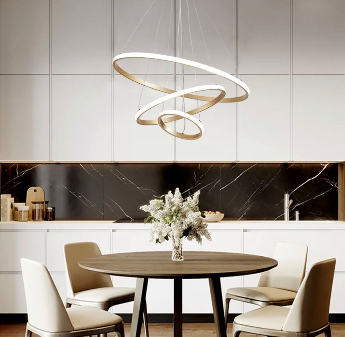 Chandelier Nordic Luxury Dining Lighting Creative Simple Modern mominilights